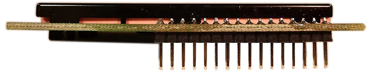 16 x 2 Dot Matrix LCD Module with Header Pins, Includes Driver & Controller, Measures 80 x 36 x 9.5mm