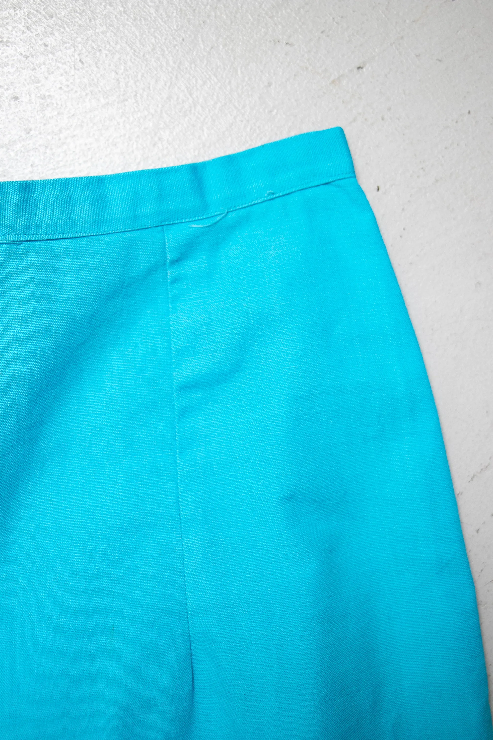 1960s Shorts High Waist Cotton Pin Up XS