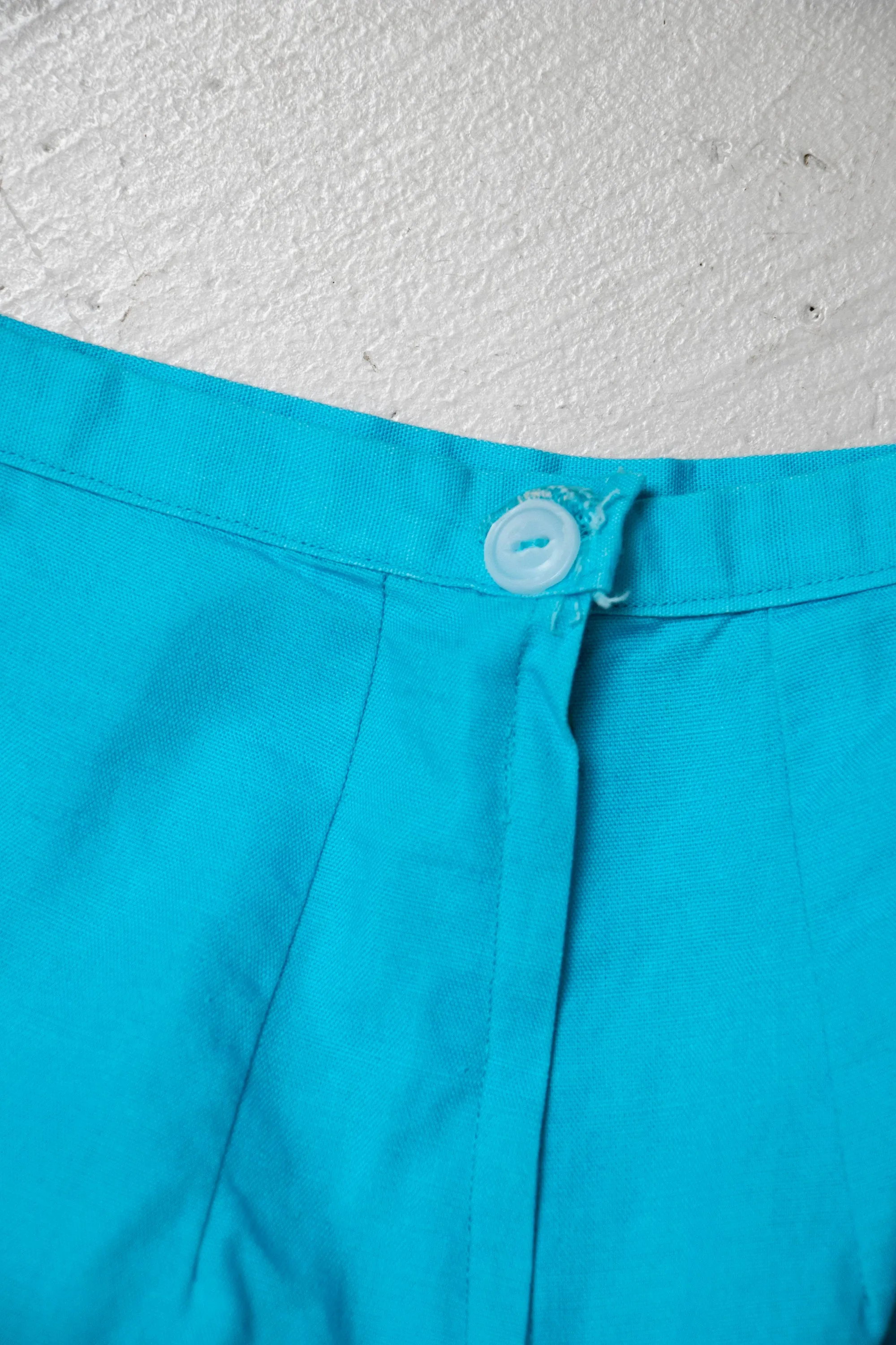 1960s Shorts High Waist Cotton Pin Up XS