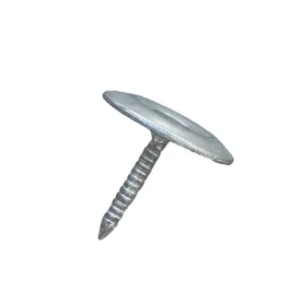1" Metal Cap Fluted Masonry Nails - Galvanized (appx. 75 nails / lb)