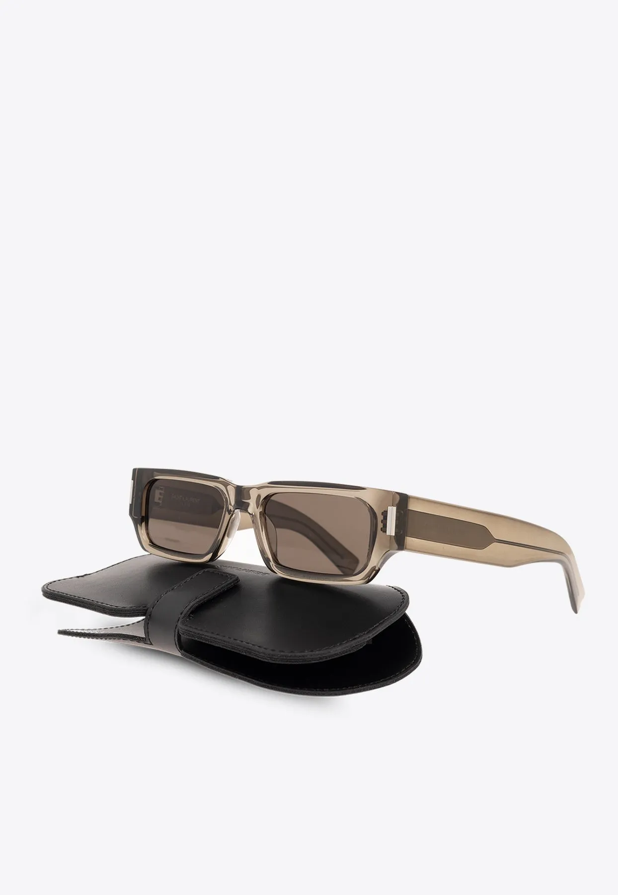 Acetate Rectangular Sunglasses