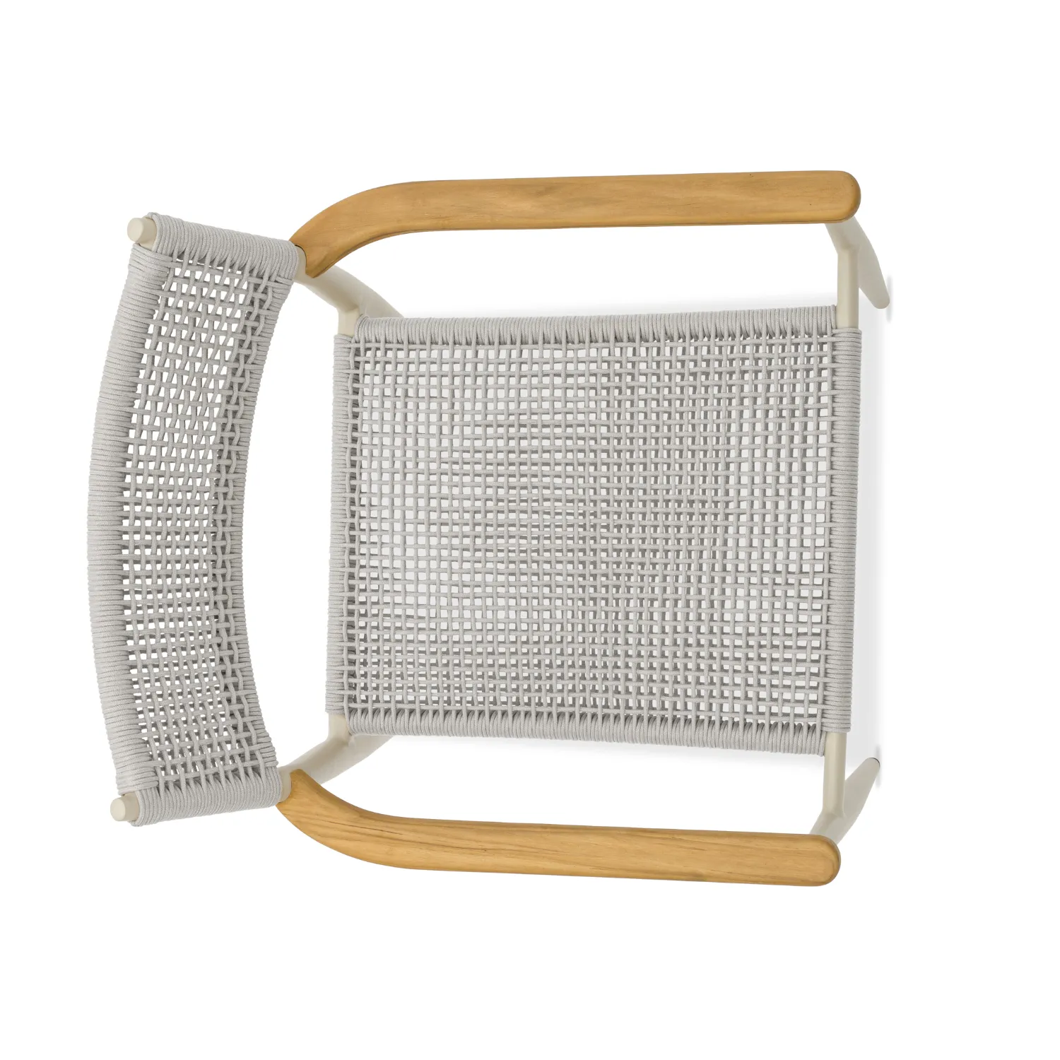 Adelaide Beige Woven Arm Chair