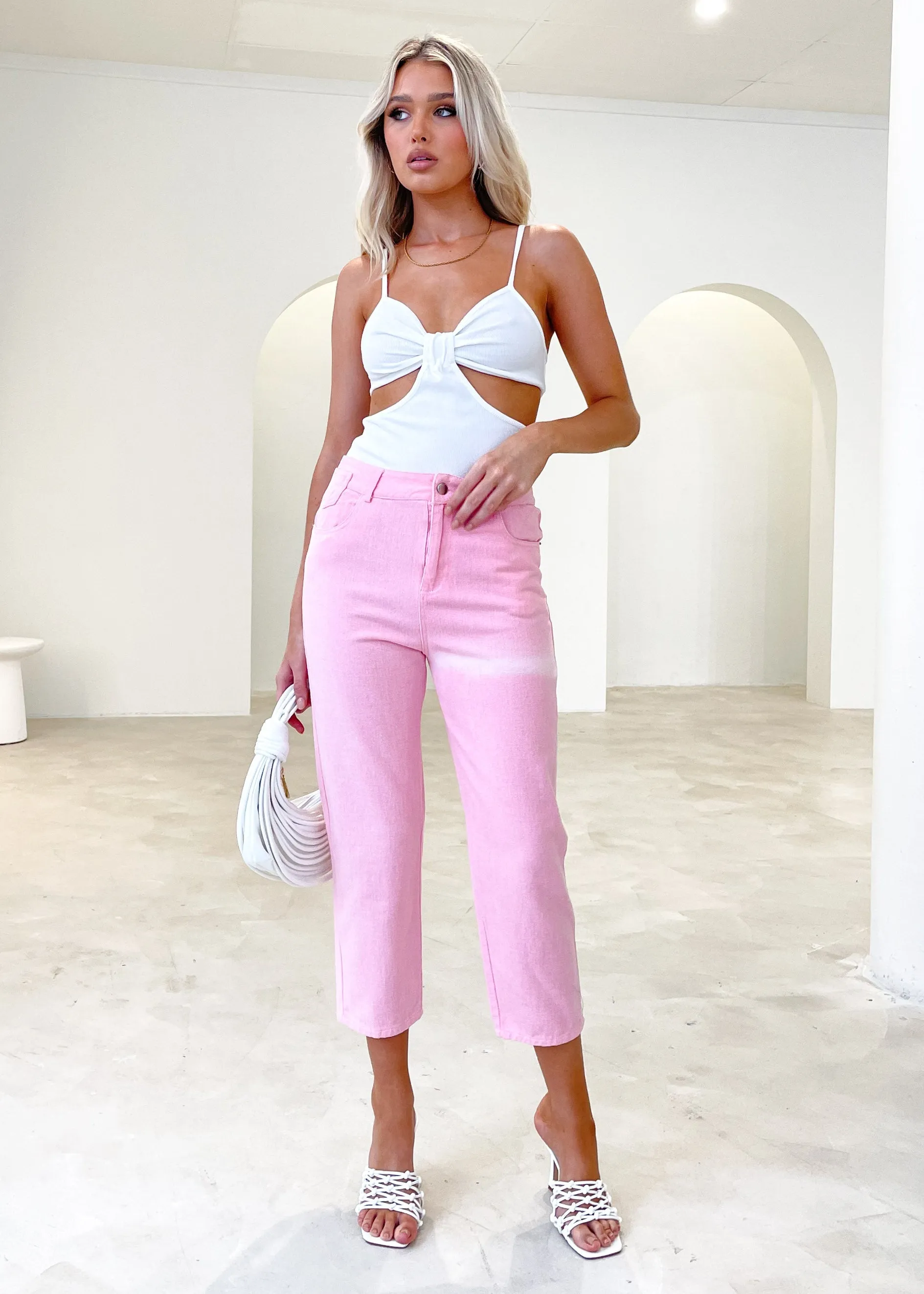 Ambika Denim Jean - Pink