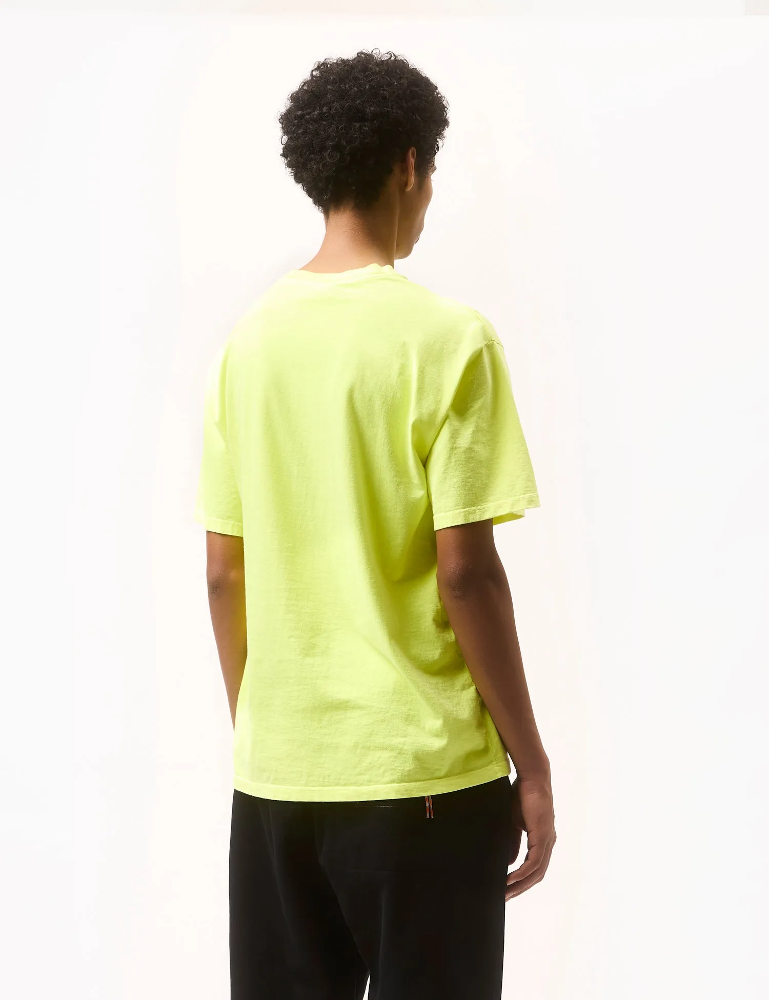 Aries Temple T-Shirt - Fluoro Yellow
