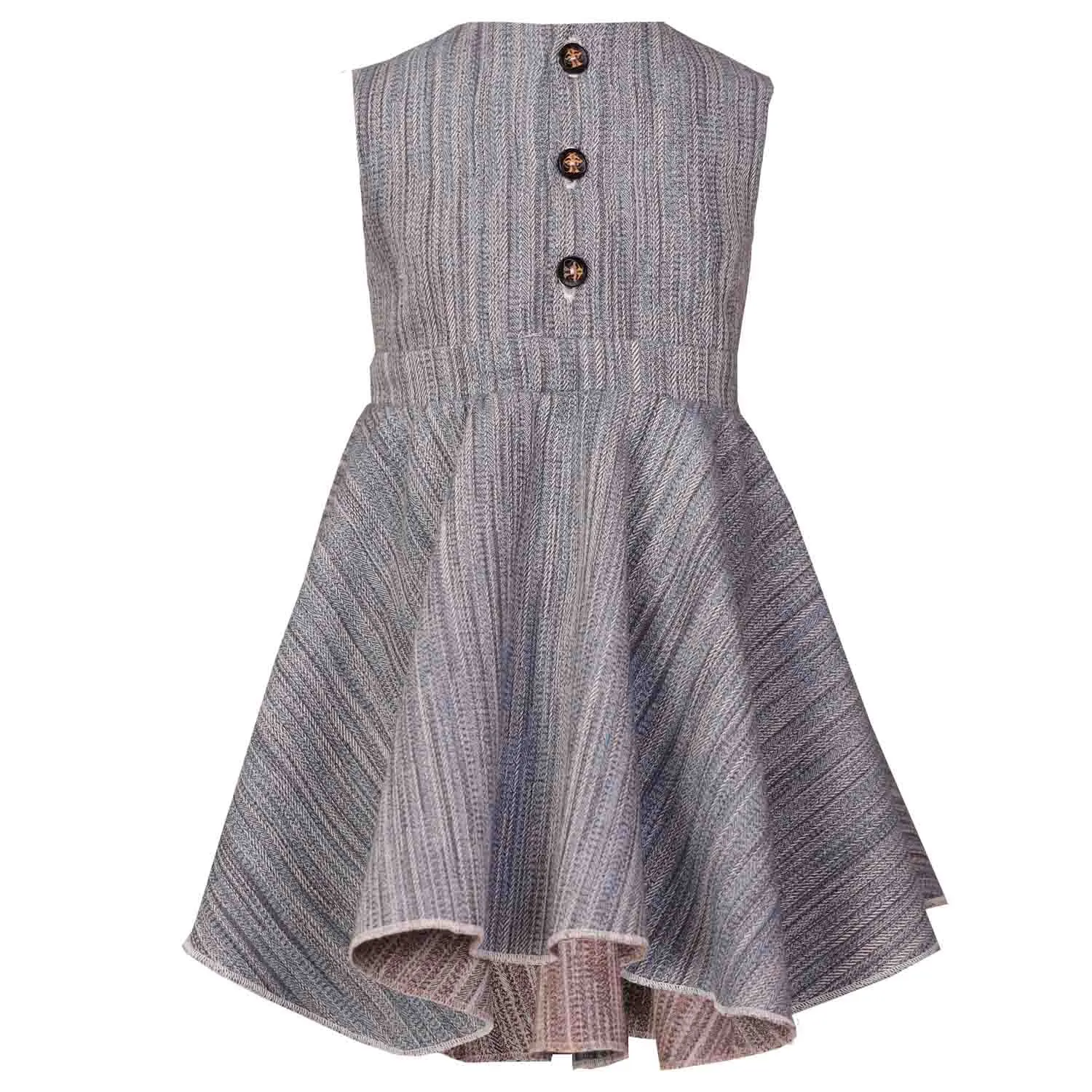 Baby meisjes blauwe jurk