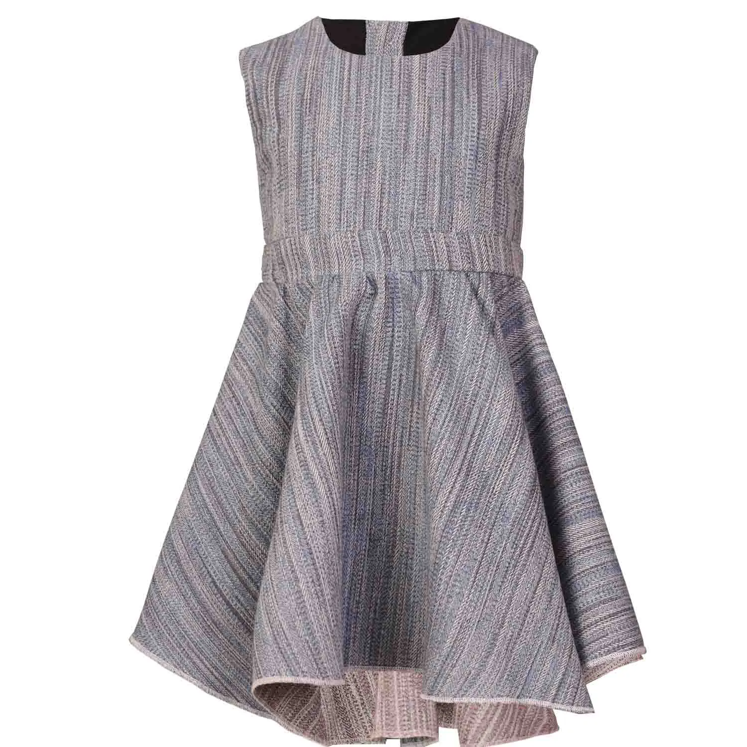 Baby meisjes blauwe jurk