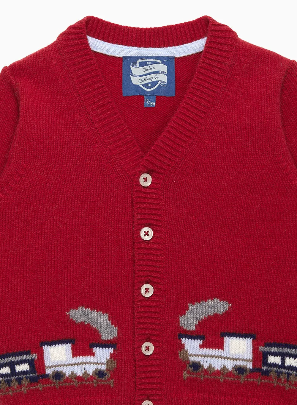 Baby Train Cardigan