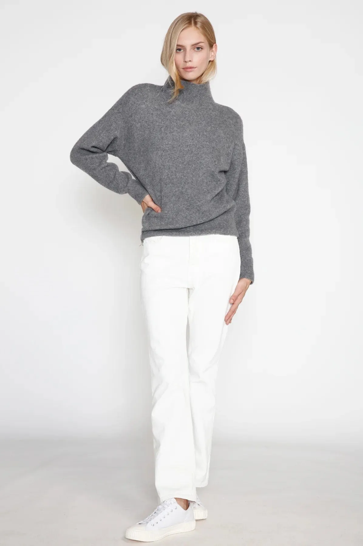 Basic Mock Neck Sweater