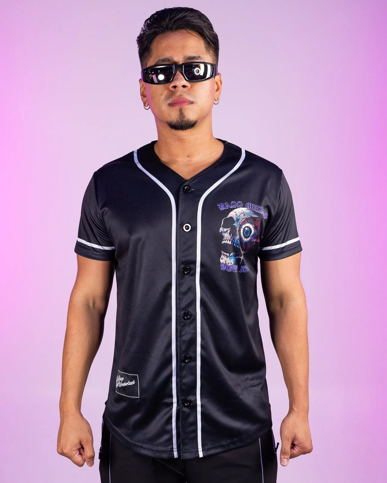 Bass Melts Your Face Baseball Jersey