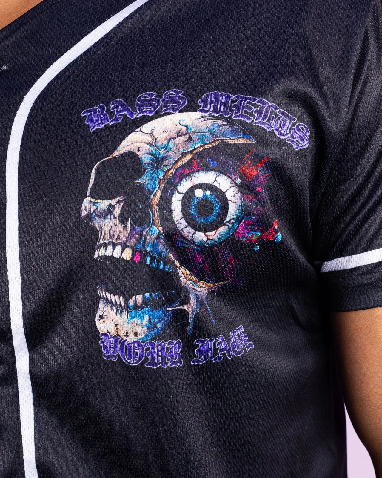 Bass Melts Your Face Baseball Jersey