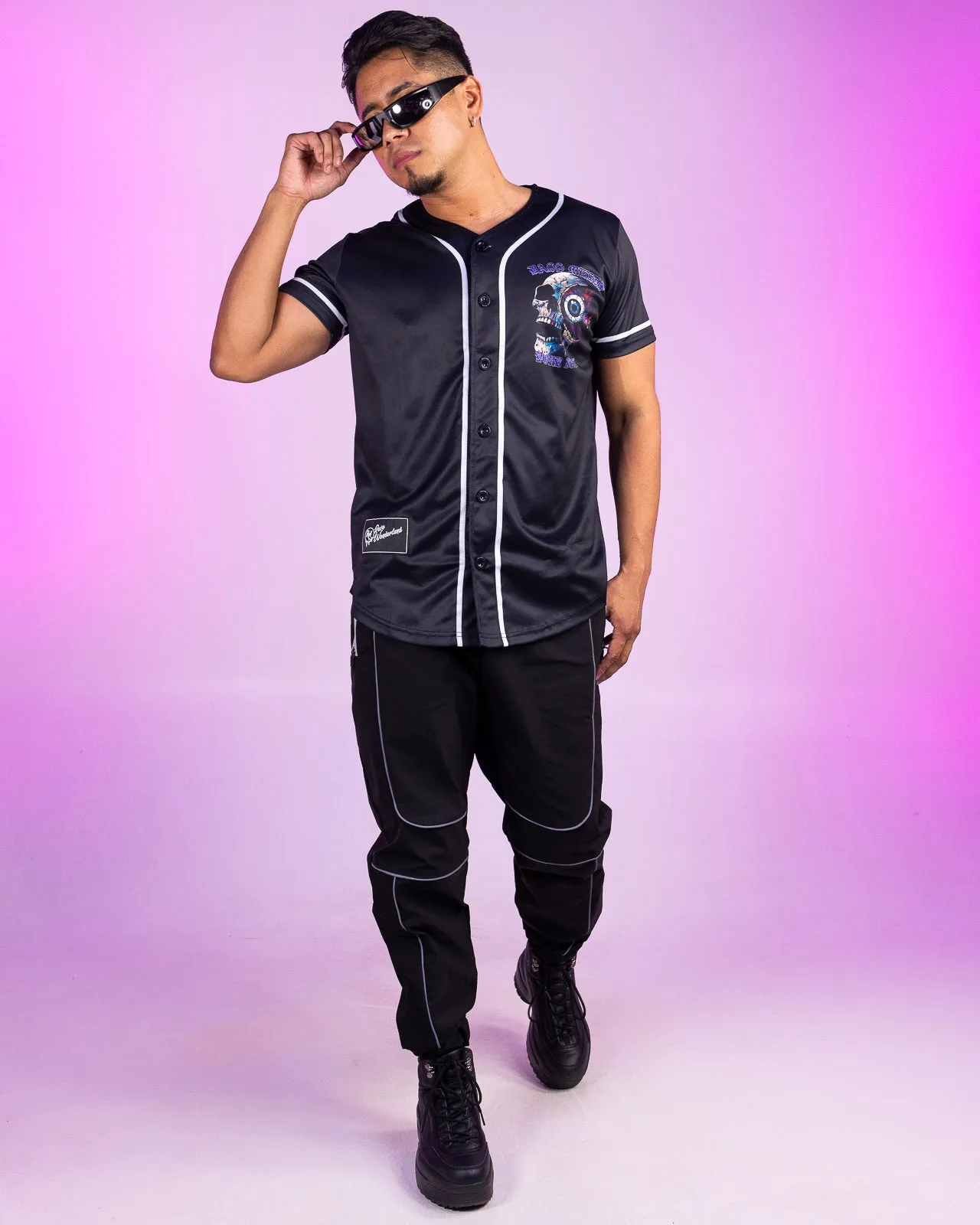 Bass Melts Your Face Baseball Jersey