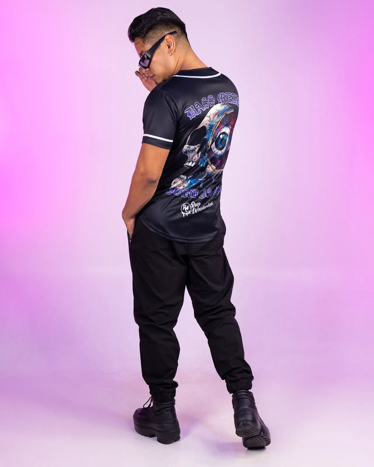 Bass Melts Your Face Baseball Jersey