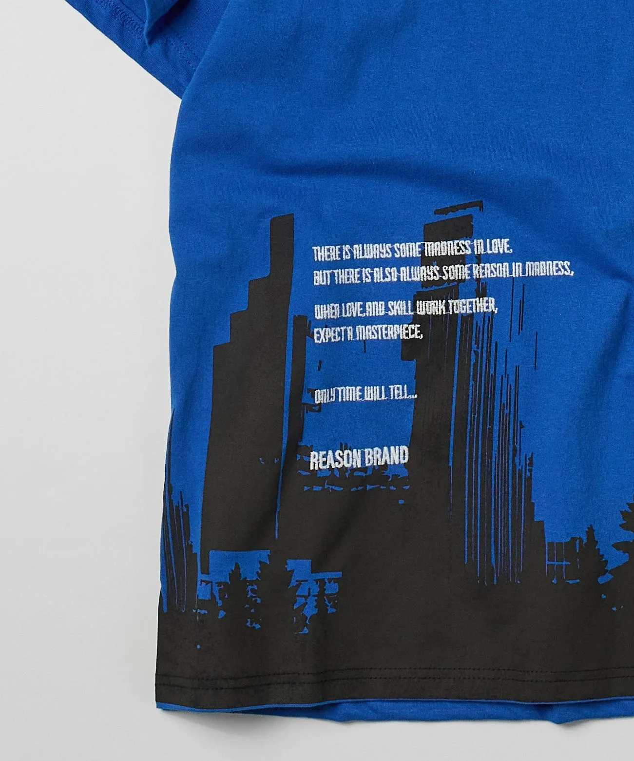 Be The Light Short Sleeve Tee - Blue