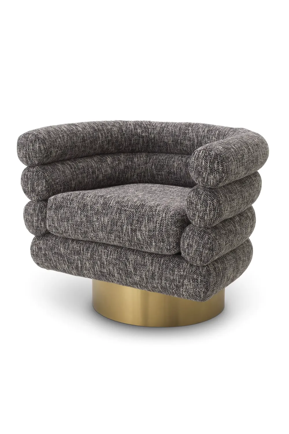 Black Art Deco Swivel Chair | Eichholtz Maguire