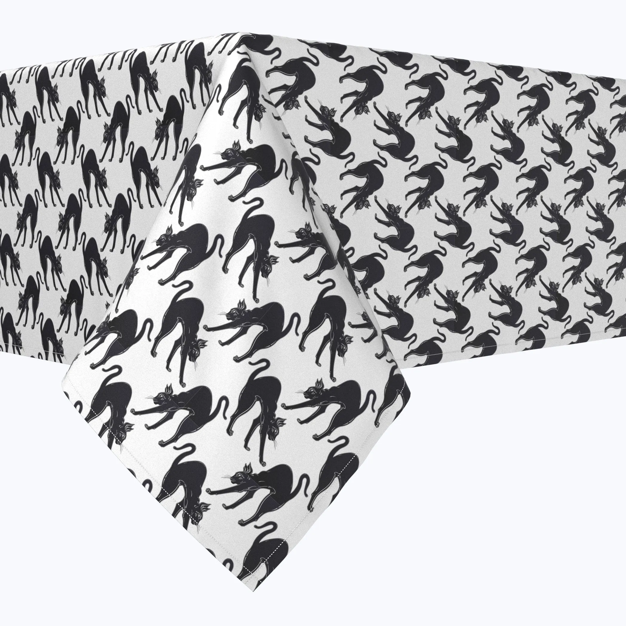 Black Scaredy Cats Squares