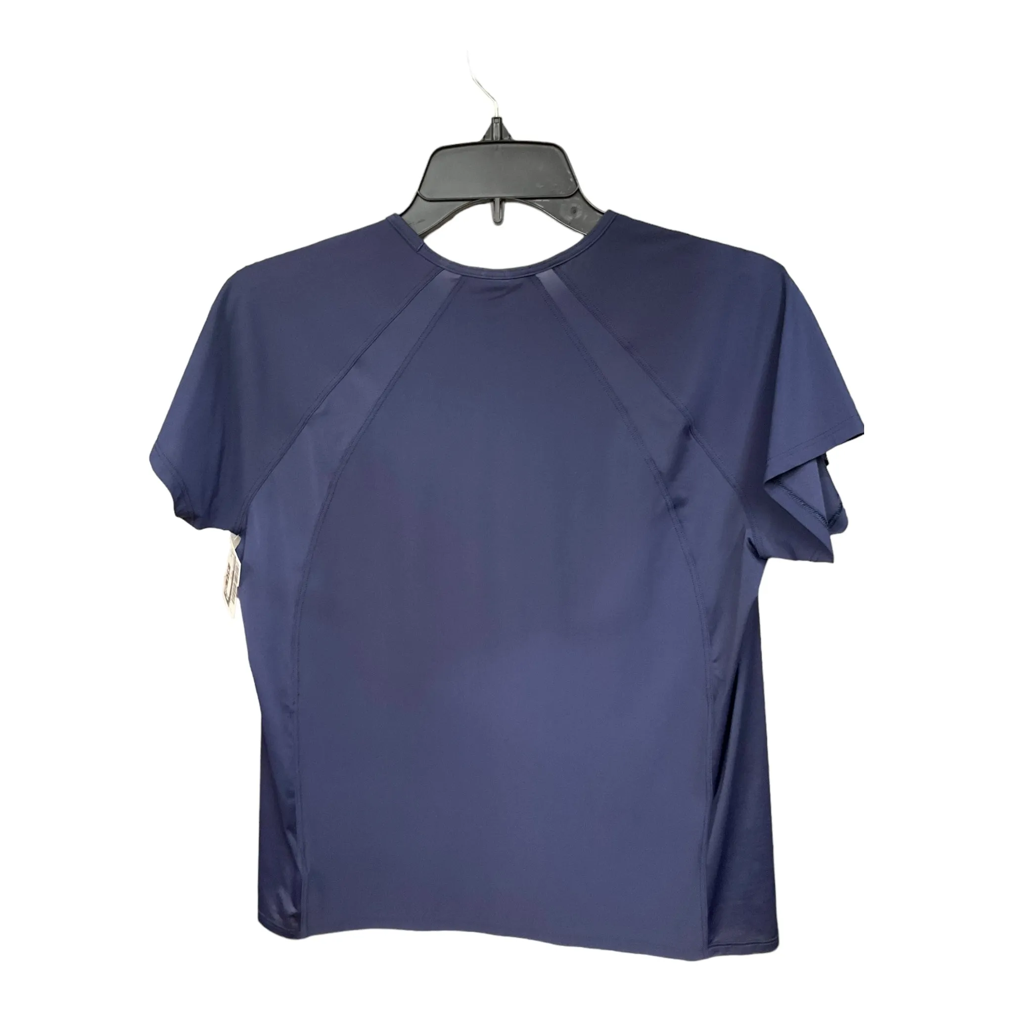 Blue Athletic Top Short Sleeve Athleta, Size Xs