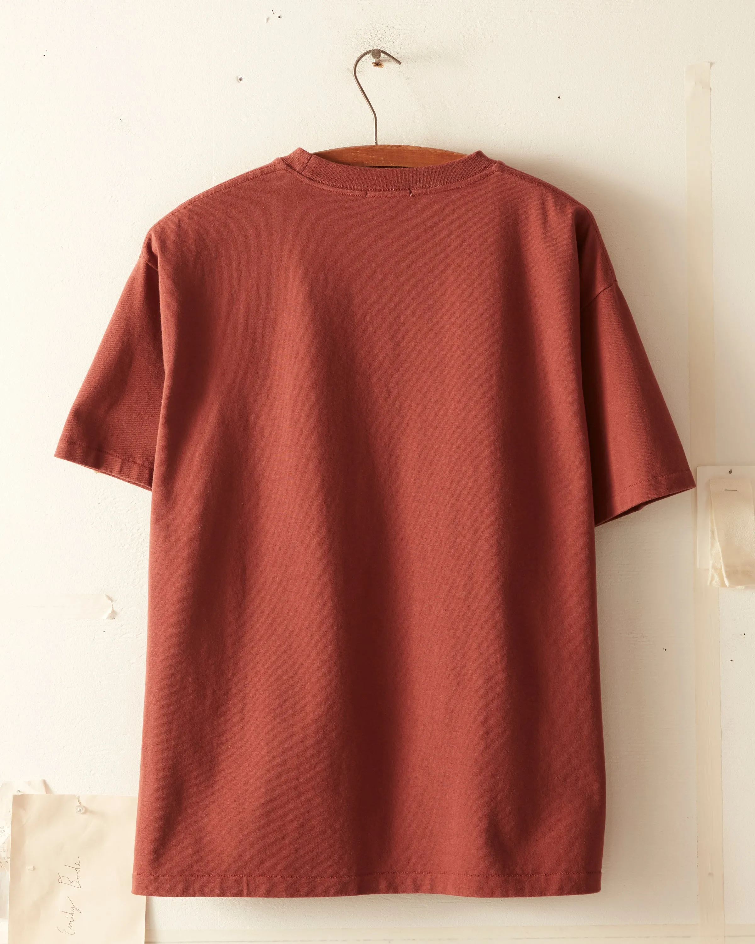 Bode Pocket Tee - Brown