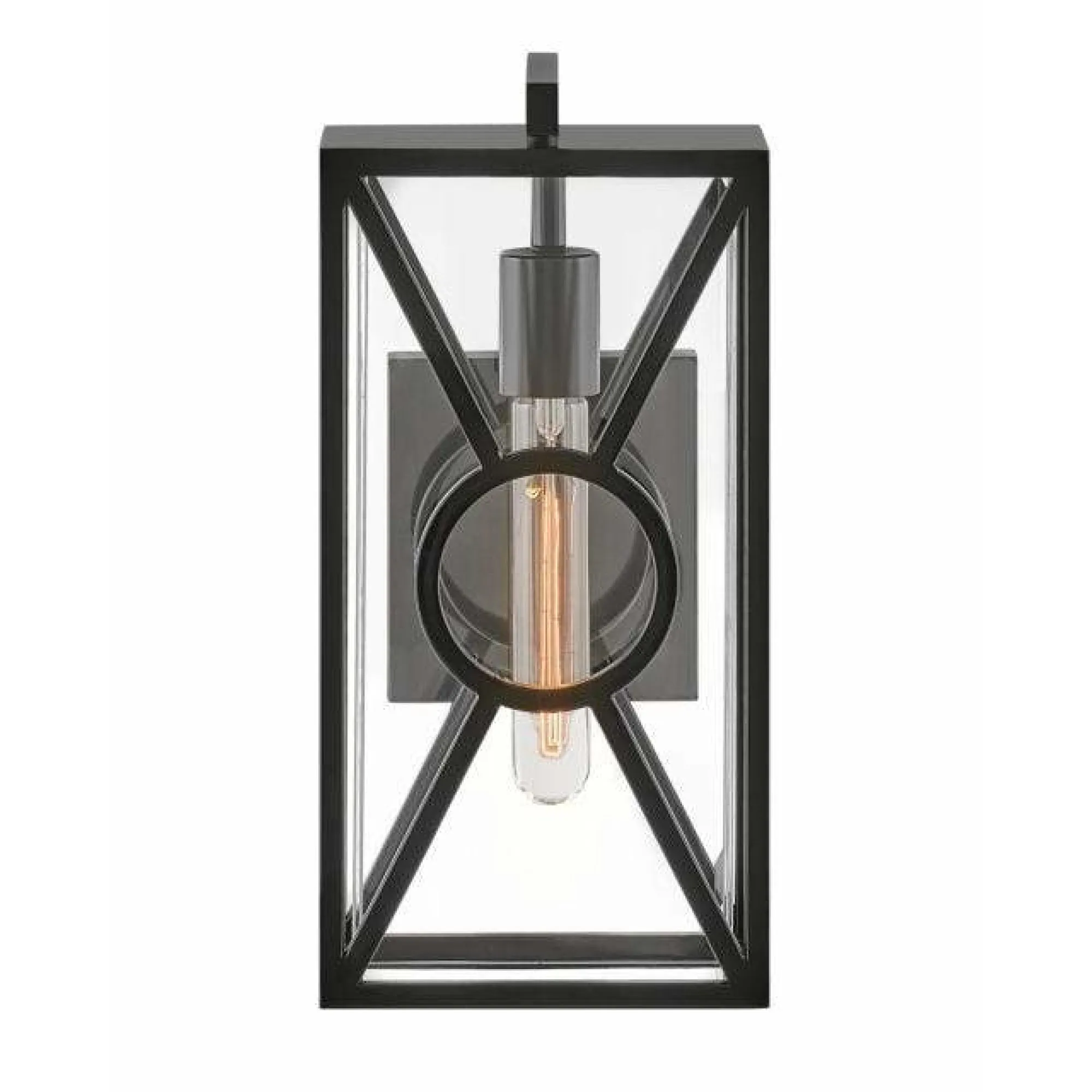 Brixton Coastal Outdoor Wall Mount Lantern - Small