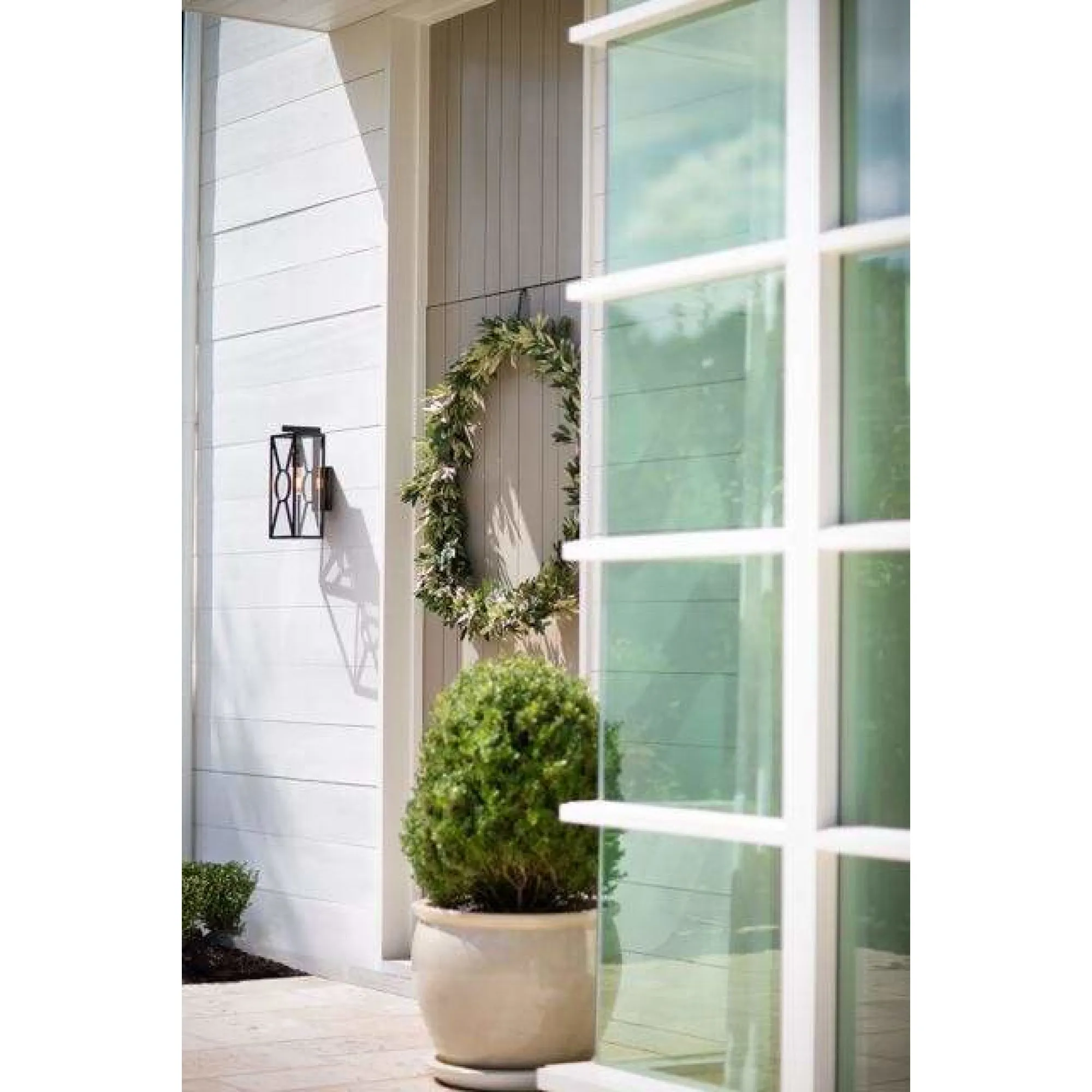 Brixton Coastal Outdoor Wall Mount Lantern - Small