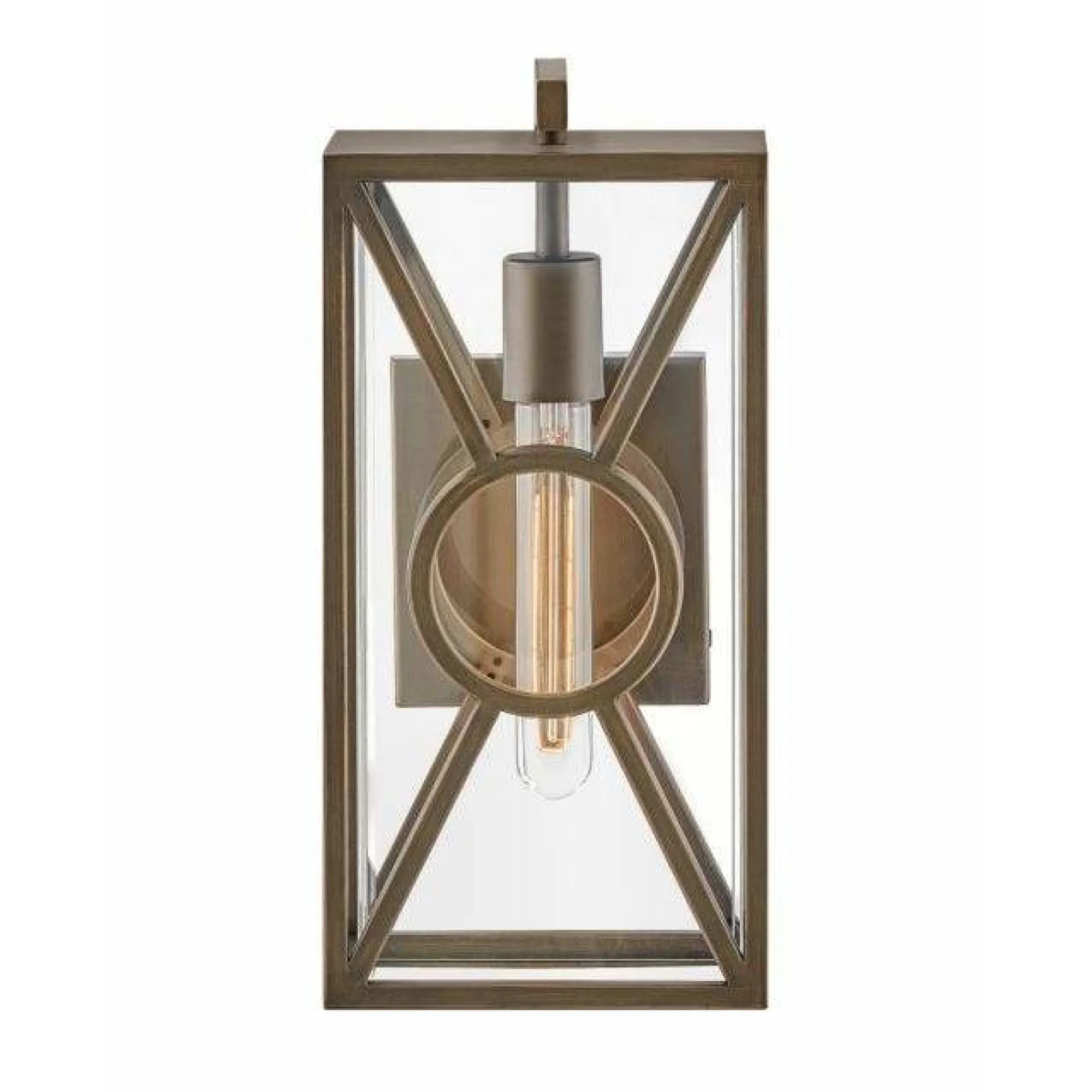 Brixton Coastal Outdoor Wall Mount Lantern - Small