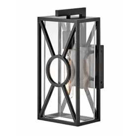 Brixton Coastal Outdoor Wall Mount Lantern - Small