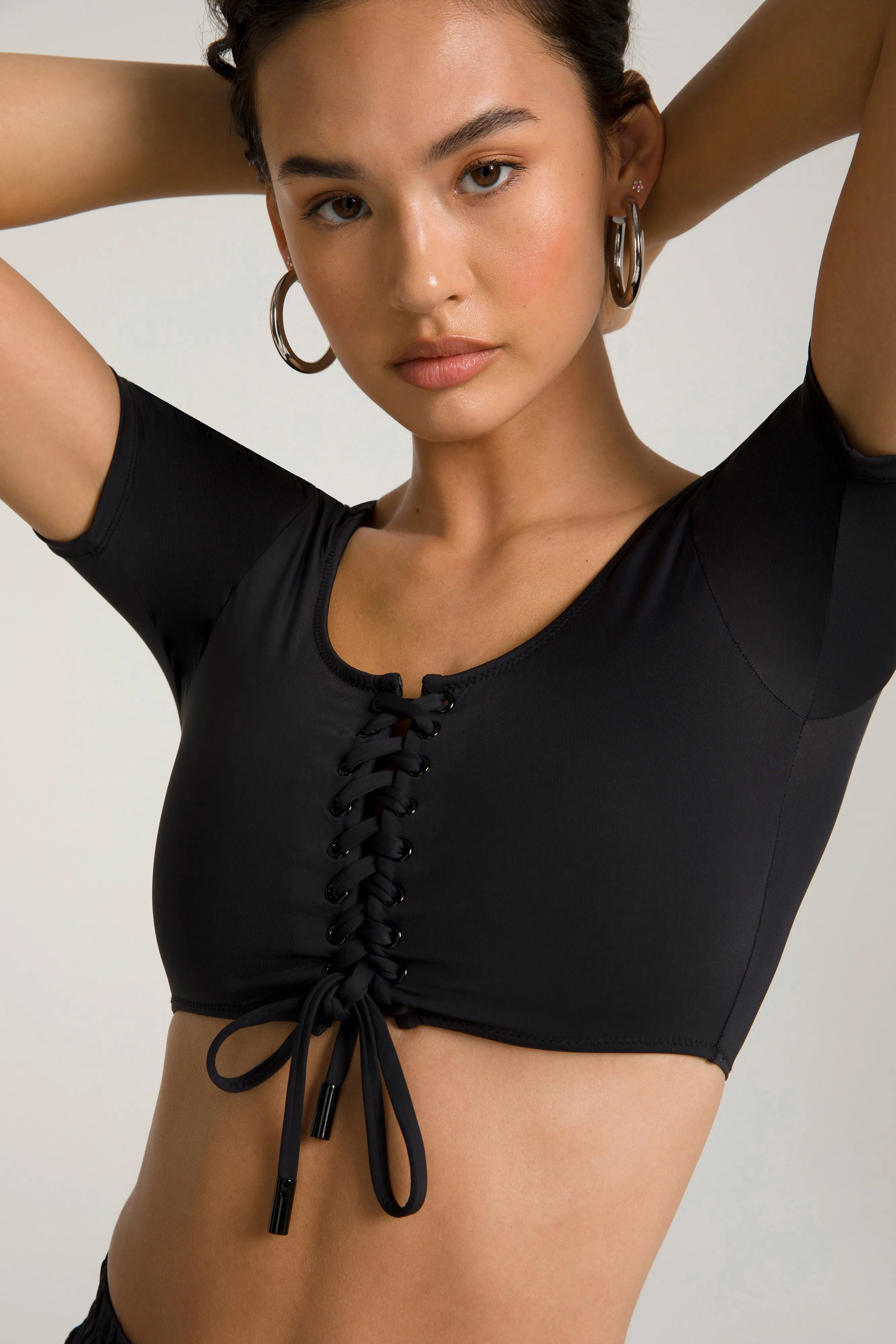 BUSTY BIKINI TOP | BLACK001