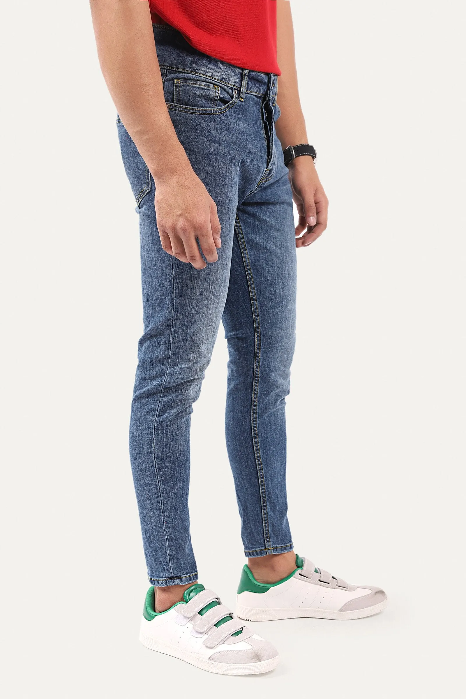 Carrot Fit Denim Jeans