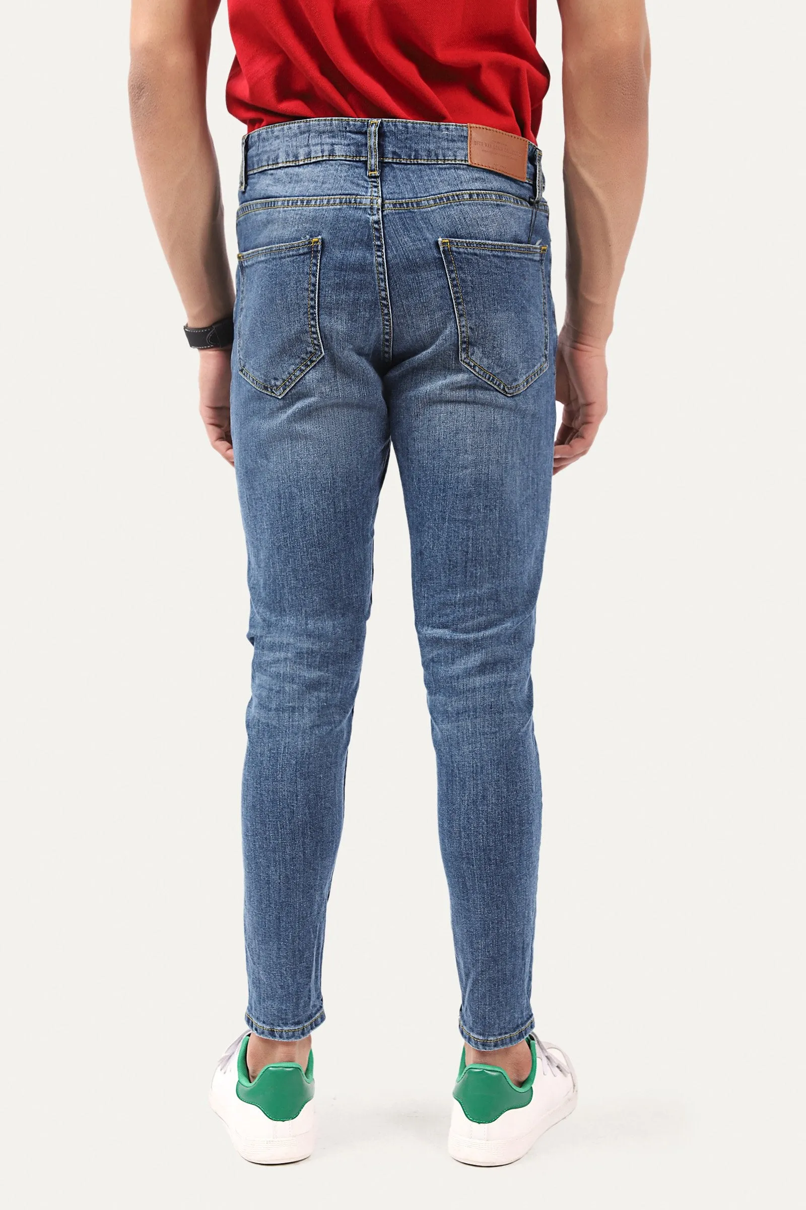Carrot Fit Denim Jeans