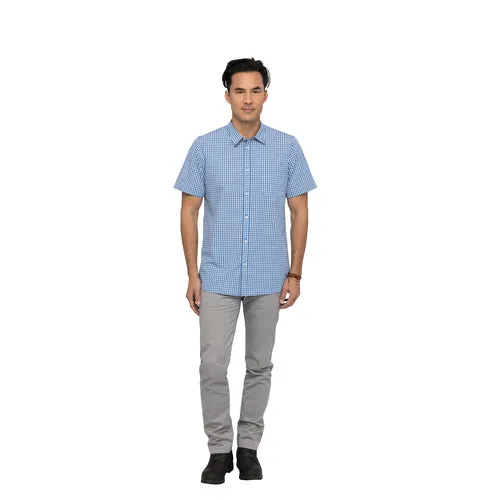 Chef Works SHC02BLUL Cook's Shirt