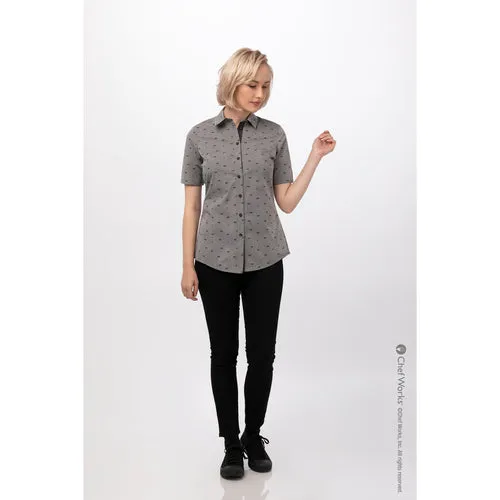 Chef Works SHC10WGRYXL Cook's Shirt