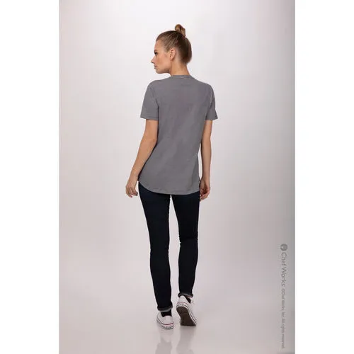 Chef Works SHT01WGRYL Cook's Shirt