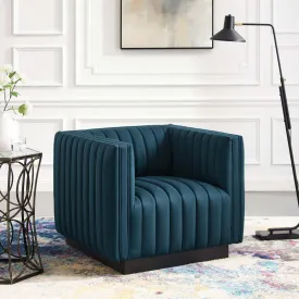 Conjure Tufted Upholstered Fabric Armchair by Modway