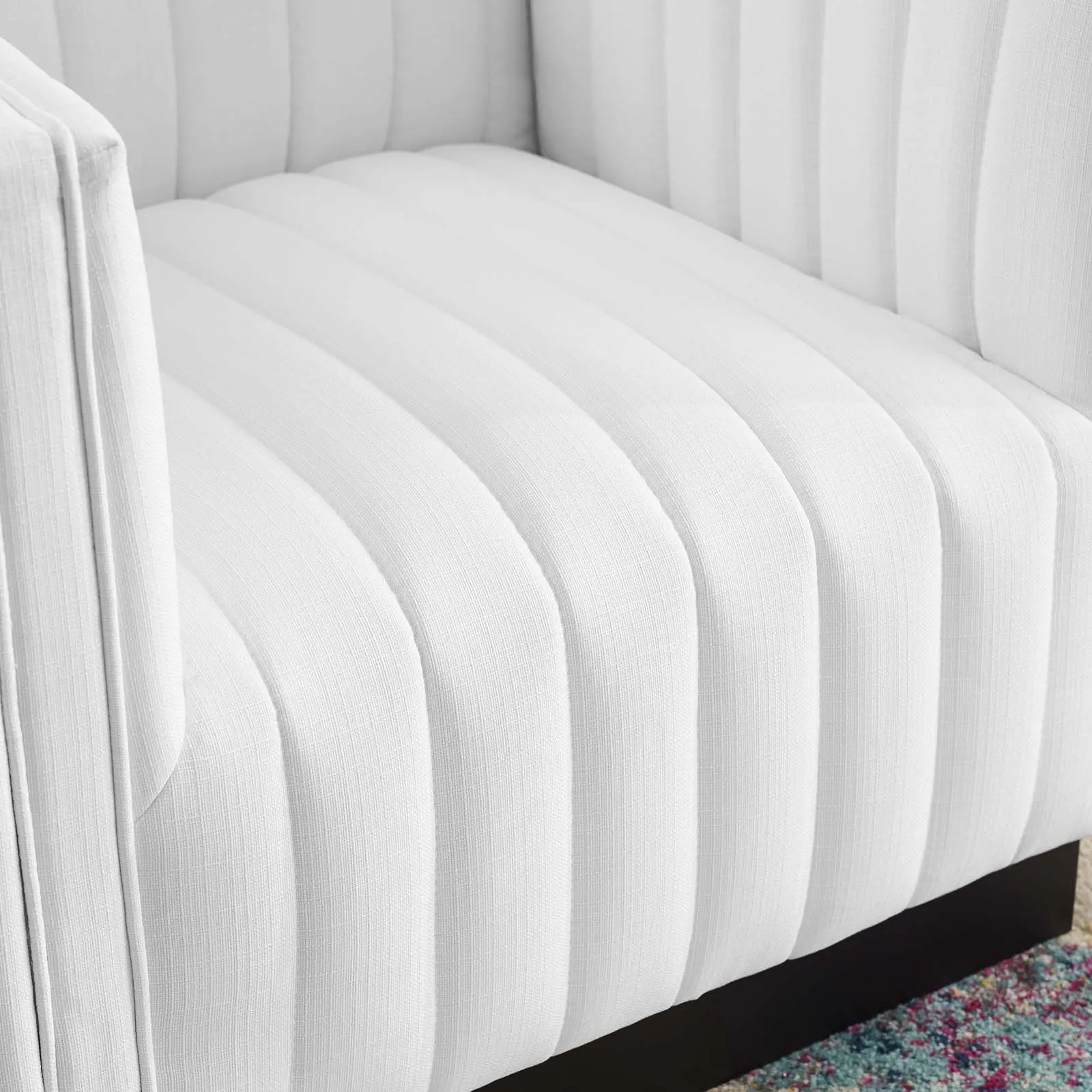 Conjure Tufted Upholstered Fabric Armchair by Modway