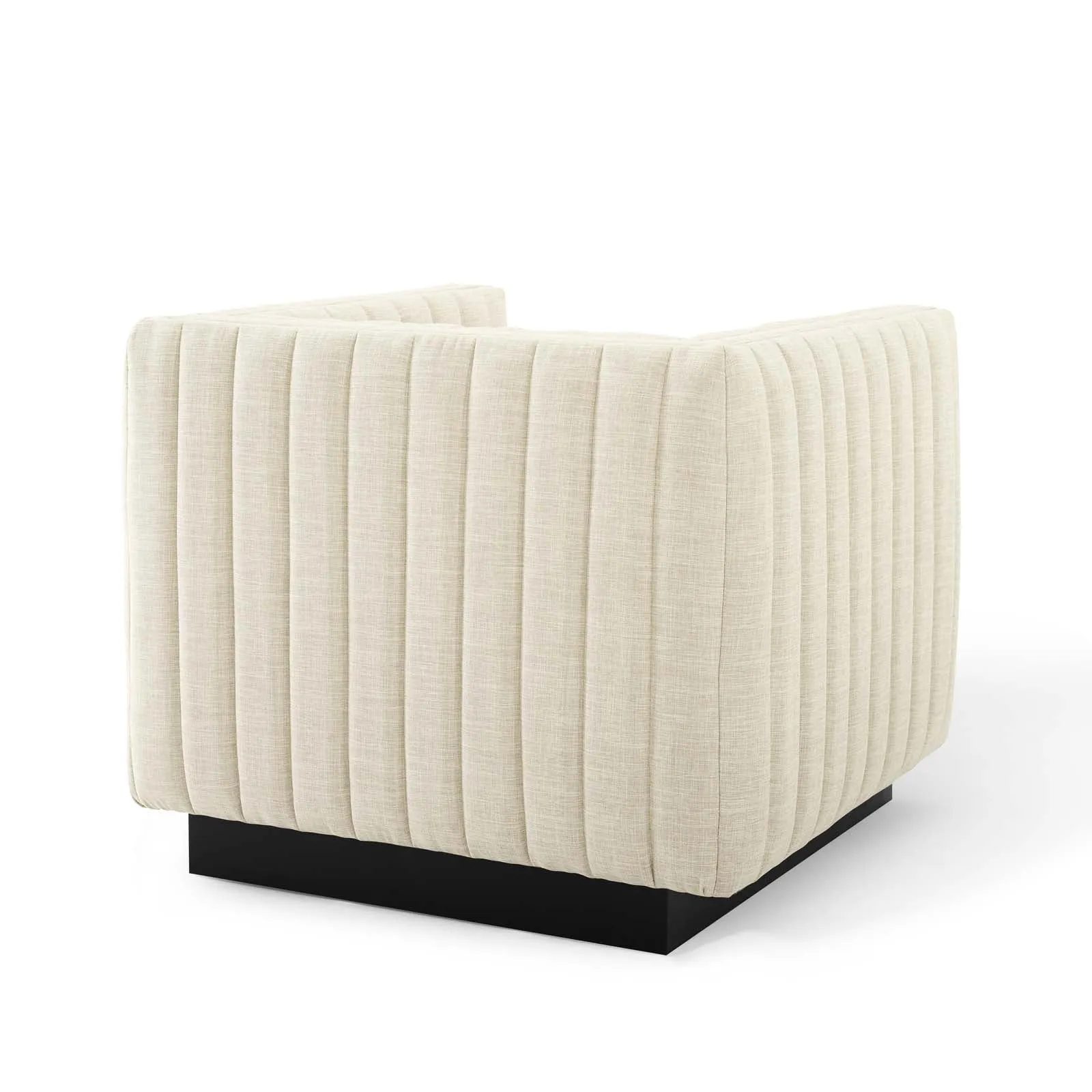 Conjure Tufted Upholstered Fabric Armchair by Modway