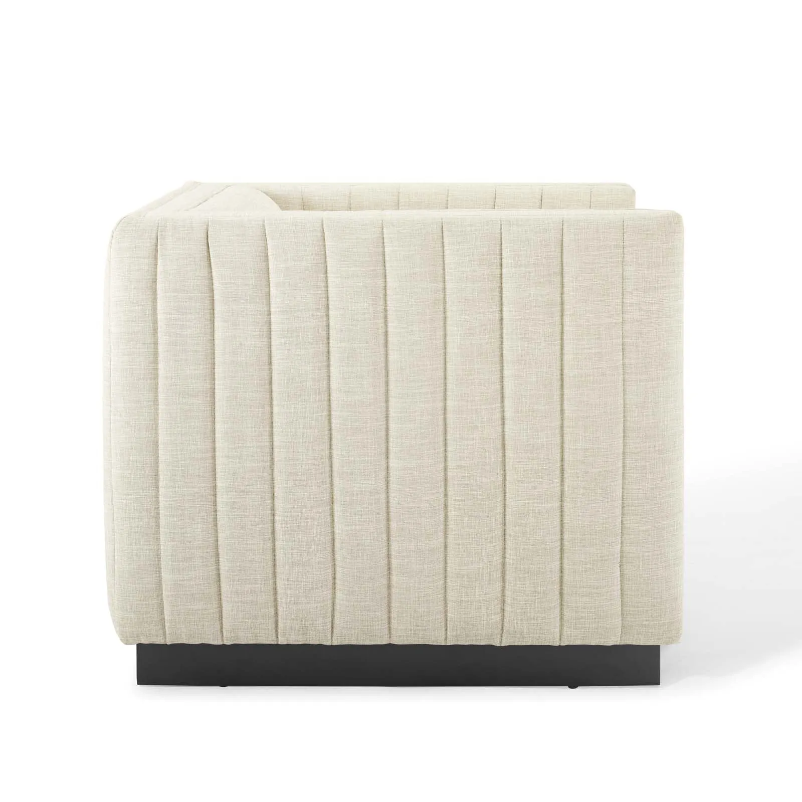 Conjure Tufted Upholstered Fabric Armchair by Modway