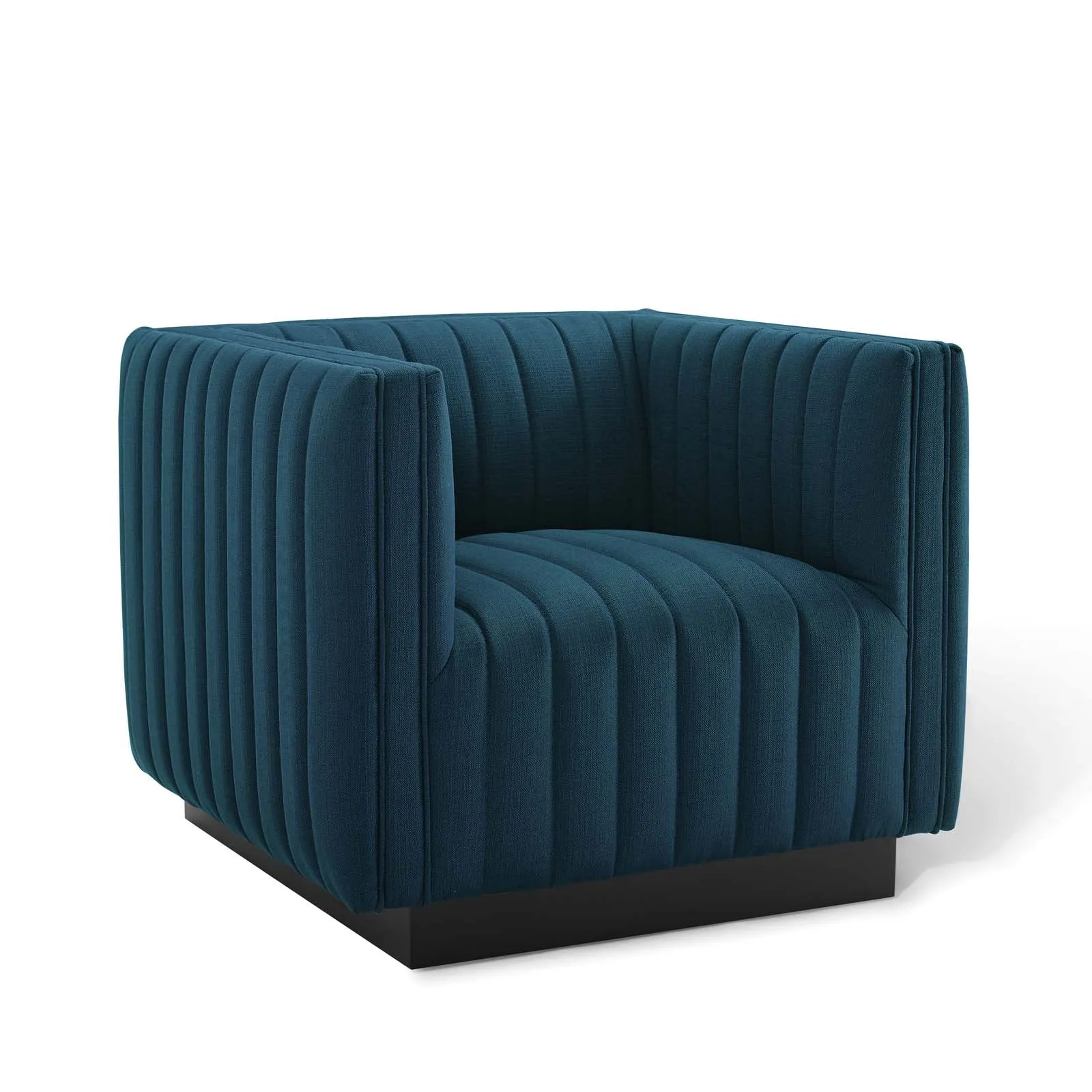 Conjure Tufted Upholstered Fabric Armchair by Modway