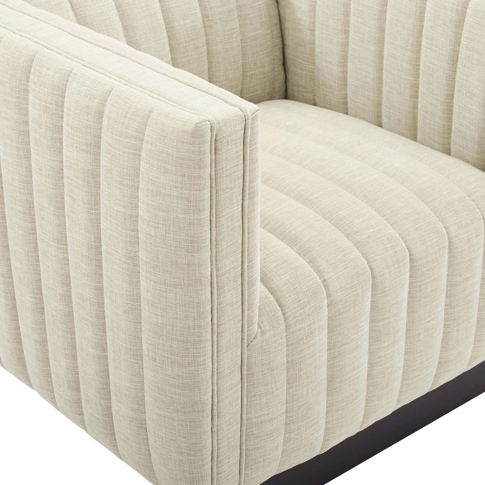 Conjure Tufted Upholstered Fabric Armchair by Modway