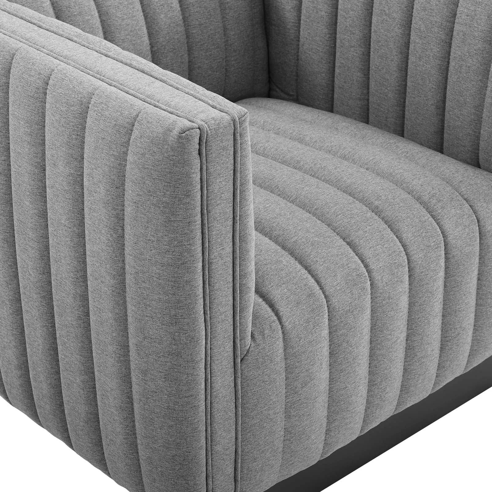 Conjure Tufted Upholstered Fabric Armchair by Modway