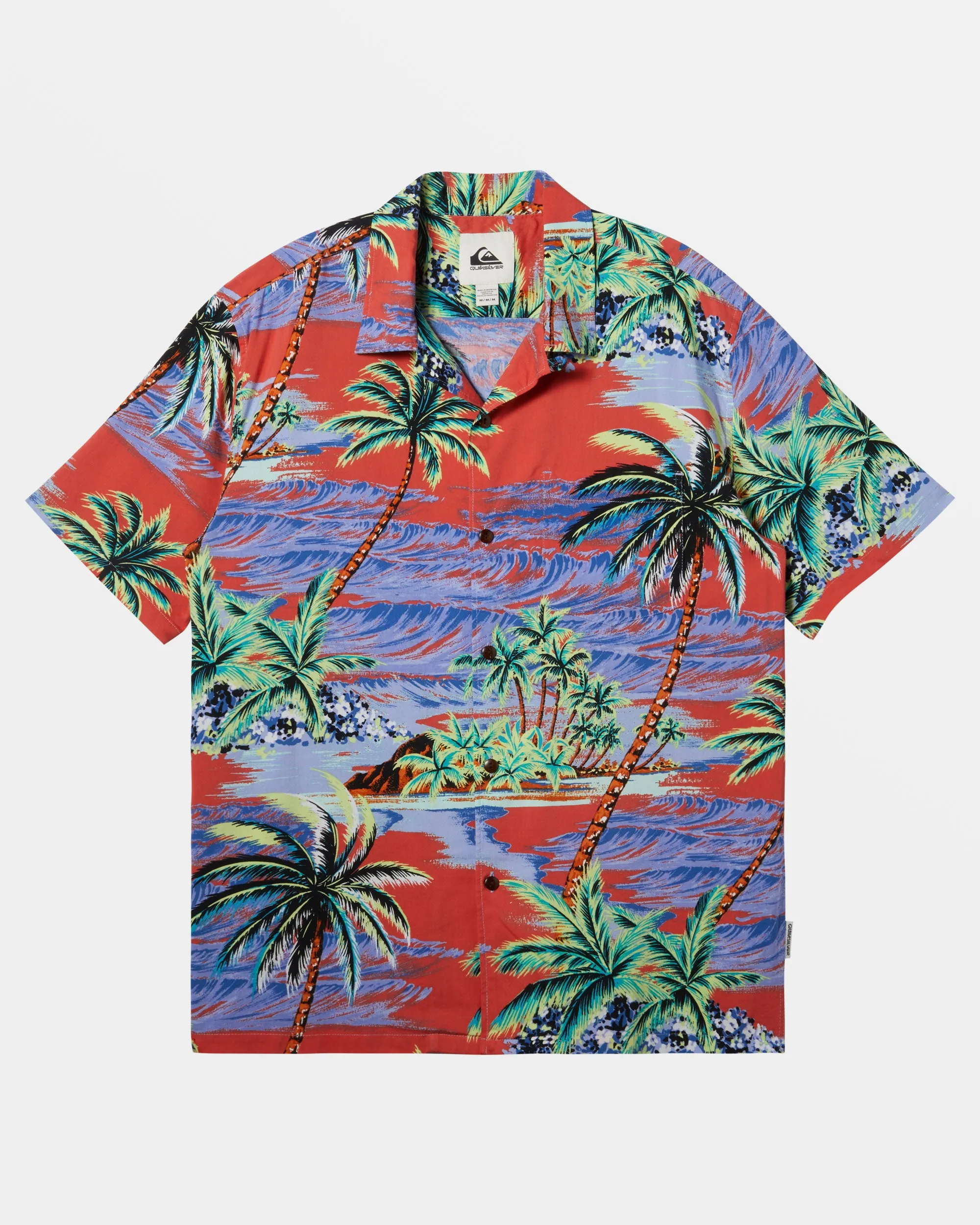 DNA Island Short Sleeve Shirt - Spiced Coral DNA Island Ss
