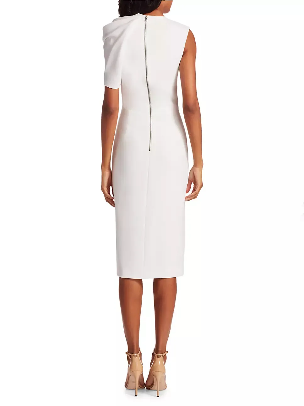 Dress 4821: Alice   Olivia "Kiro Ruffled Shoulder Midi" waist 31