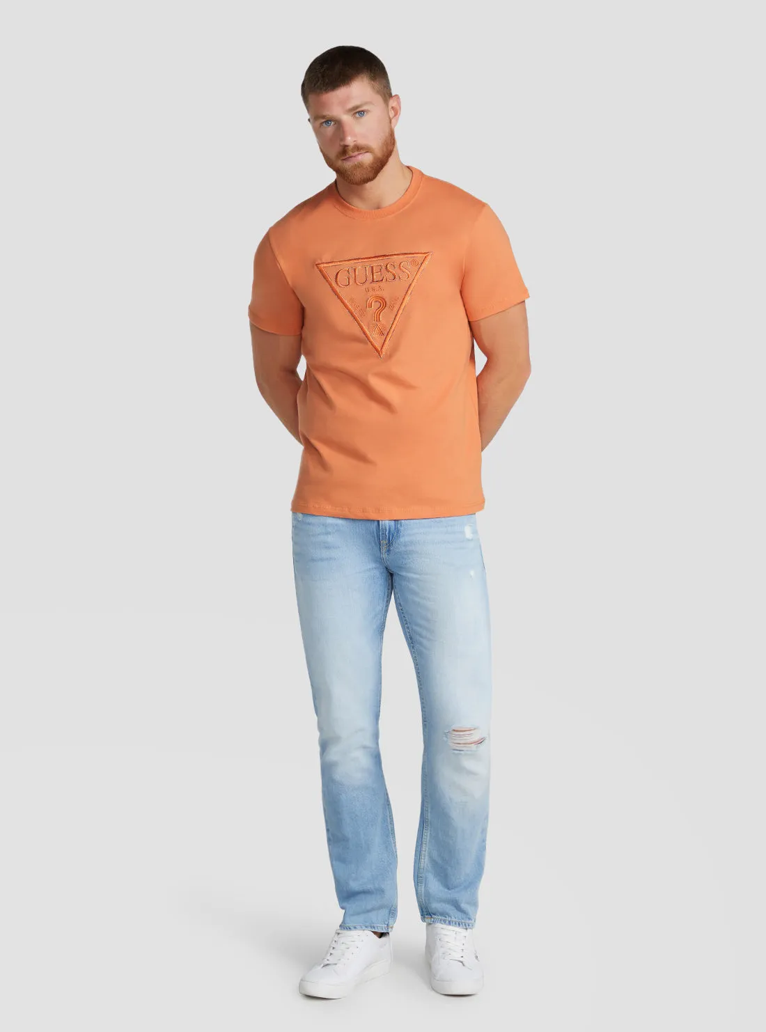 Eco Melon Moisey Logo Embroidered T-Shirt