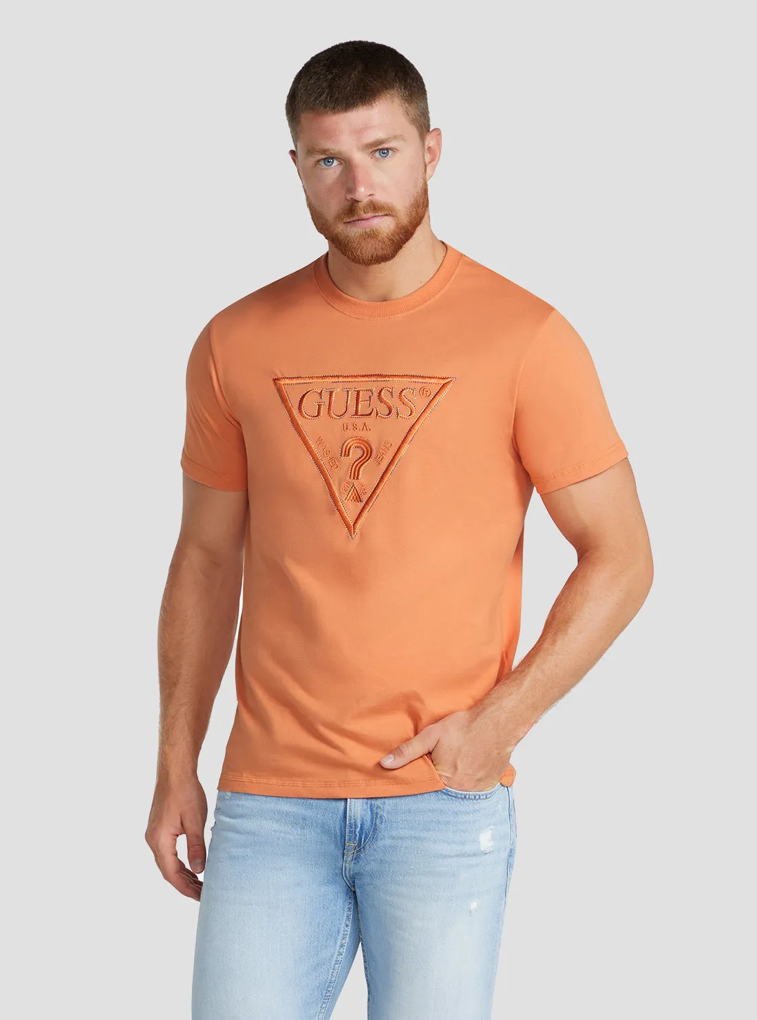 Eco Melon Moisey Logo Embroidered T-Shirt