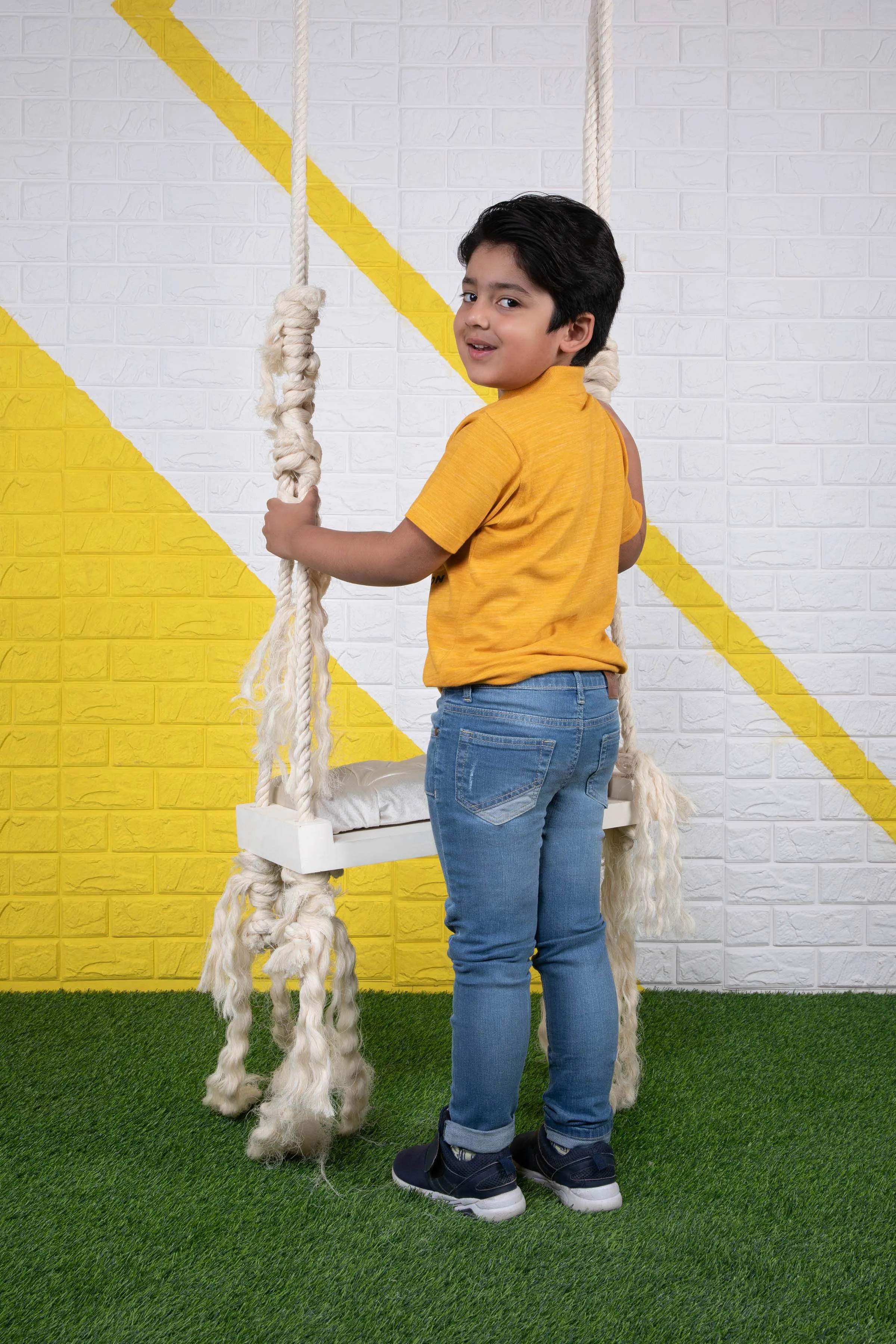Faded Regular-fit Jeans