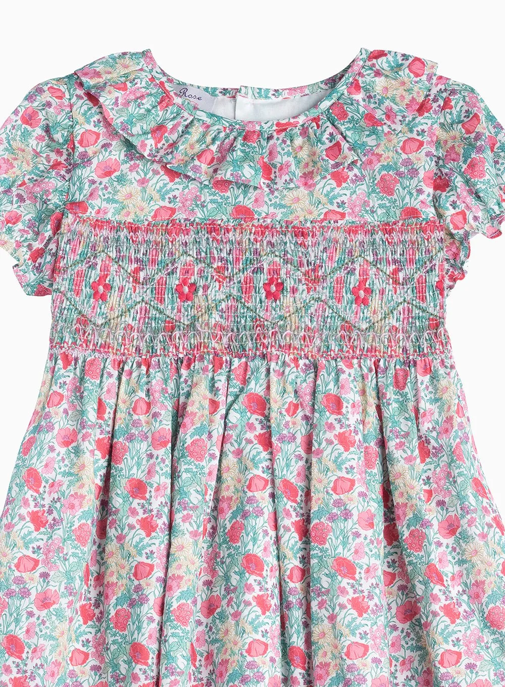 Florence May Willow Smocked Dress
