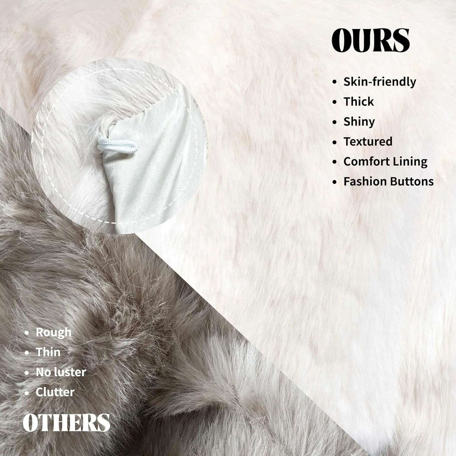 Fur Coat for Women,Faux Furry Long Sleeve Cropped Fluffy Jacket Open Front Coat Shaggy Warm Fall Winter Outerwear.