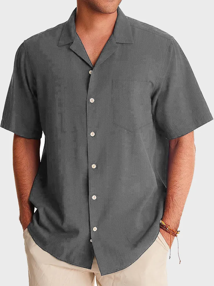 Global Print Casual Men's Shirt