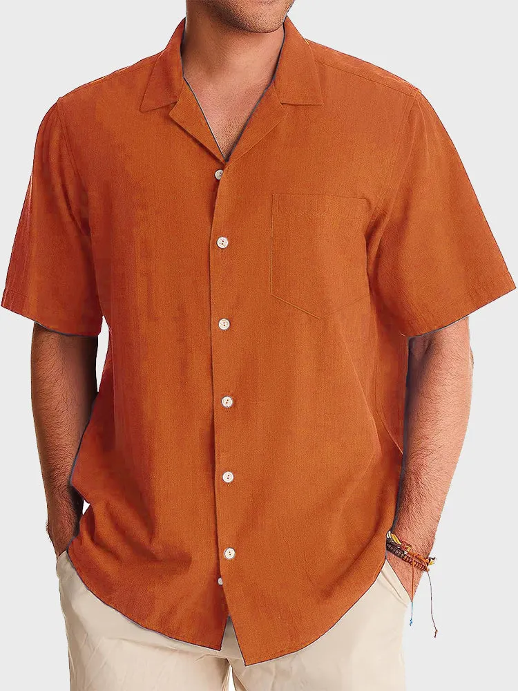 Global Print Casual Men's Shirt