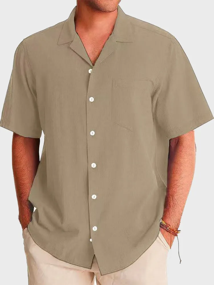 Global Print Casual Men's Shirt
