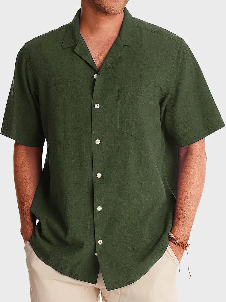 Global Print Casual Men's Shirt