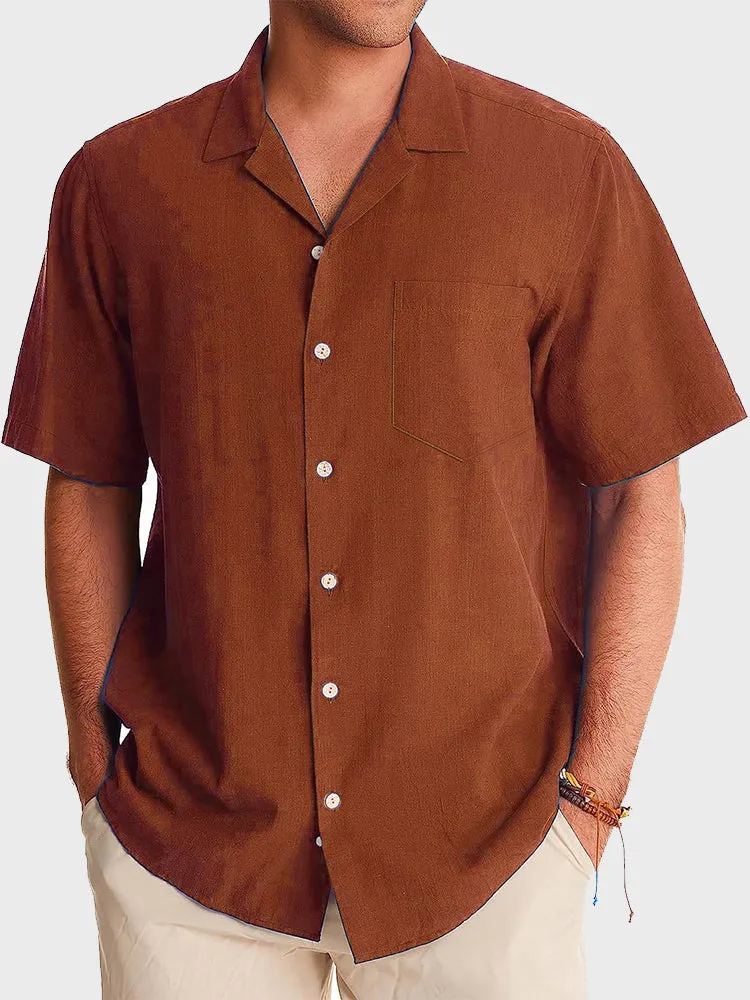 Global Print Casual Men's Shirt